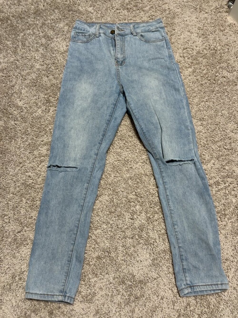JLUXLABEL Ripped Skinny Jeans